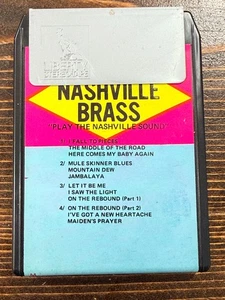 The Nashville Brass "Play the Nashville Sound" 8-Track Tape Cartridge Vintage - Picture 1 of 6