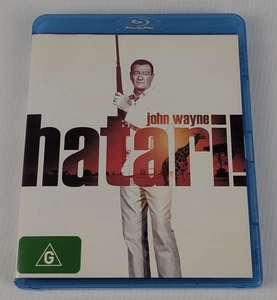 Hatari! - Genuine Region B Blu-Ray 1962 John Wayne Elsa Martinelli Hardy Krüger - Picture 1 of 2