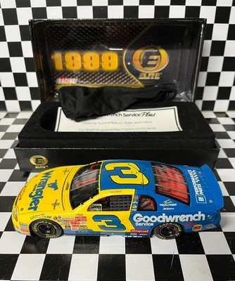 1999 Action Dale Earnhardt #3 Wrangler Jeans Monte Carlo *ELITE* 1:24 Stock Car - Image 1 of 4