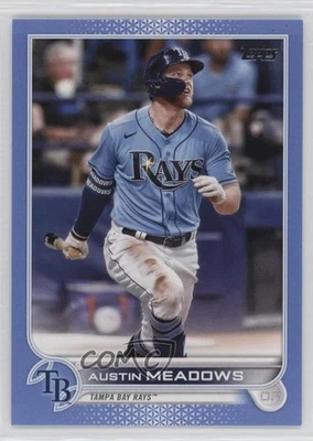 2022 Topps Serie 1 Día del Padre Polvo Azul 25/50 Austin Meadows #152 2o0 Foto 1 de 3