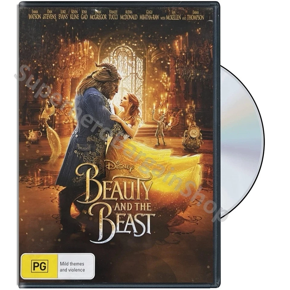 Beauty and the Beast (DVD 2017) PAL Region 4 (Disney) Emma Watson [NEW / SEALED] - Image 1 of 4
