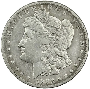 1903-S Morgan Silver Dollar Key Date - Picture 1 of 2