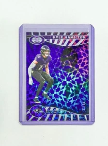 2024 Illusions Kyle Hamilton Trophy Collection Blue /75 SSP Ravens All-Pro - Picture 1 of 2