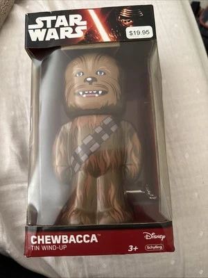 Juguete de cuerda de hojalata Disney Chewbacca Star Wars Disney Schylling B467 Foto 1 de 4