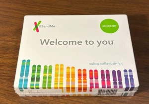 23andMe Ancestry Saliva Collection Kit Factory Sealed Expired 2020 NEW/NOS - Picture 1 of 4