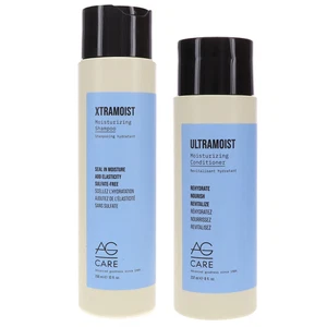 AG Care Xtramoist Moisturizing Shampoo 10 oz & Ultramoist Conditioner 8 oz - Picture 1 of 3
