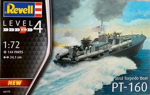 REVELL  KIT  1:72 NAVE PATROL TORPEDO BOAT PT-160 LUNGHEZZA 34,1 cm    ART 05175 - Foto 1 di 2