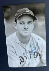 JOE CRONIN ~ Signed/Autographed POSTCARD ~ Boston Red Sox ~ HOF 1956 ~ No COA - Picture 1 of 3