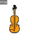 New Enamel Pin Cello Music Instrument Metal Plug 1 Piece