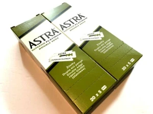 200 Astra Superior Platinum Double Edge Shaving Safety Razor Blades Russia Stock - Picture 1 of 8