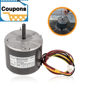 For York Coleman Luxaire Genteq A.O. Smith Condenser Fan Motor F48AA68A50 - Picture 1 of 13