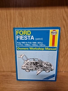 Haynes Owners Workshop Manual 1030 Ford Fiesta 1983 To 1989 (19a) - Picture 1 of 3