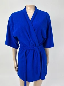 Vintage Swim Cover Up Dress Towel Cloth Catalina Robe Tie Waist Women's Y3-17 - Picture 1 of 6