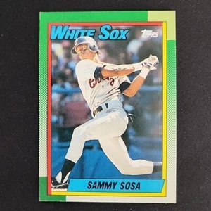 1990 Sammy Sosa Chicago White Sox Rookie RC Baseball Card - Picture 1 of 2