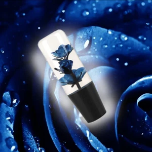 Universal 15cm JDM Clear Blue Real Rose Flowers Manual Gear Stick Shift Knob - Bild 1 von 9
