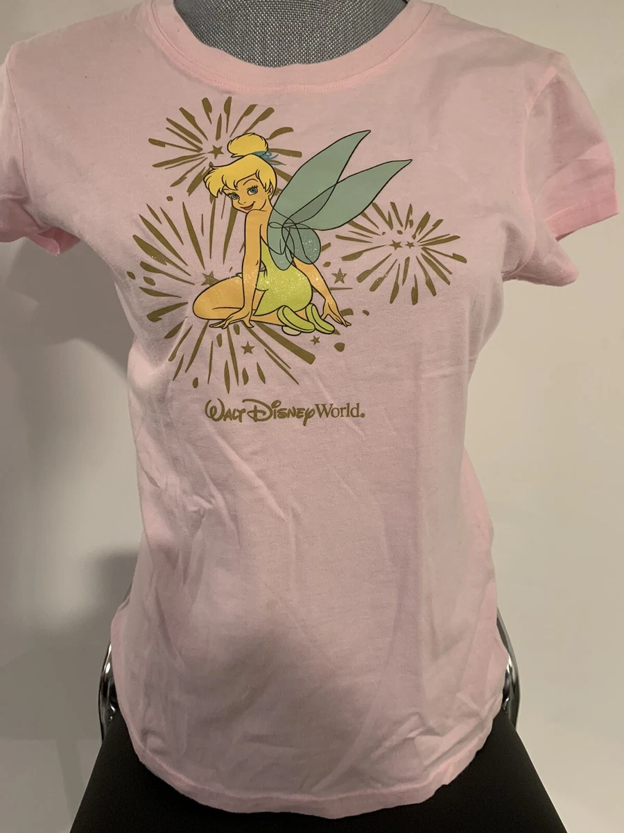 vintage Disney Tシャツ Tinkerbell Tinkerbell Shirt Large Walt Disney World Vintage 90s Mood Subject