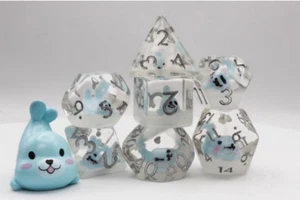 FBG2409 - Blue Seal RPG Dice Set (7) (Foam Brain Games) - Picture 1 of 1