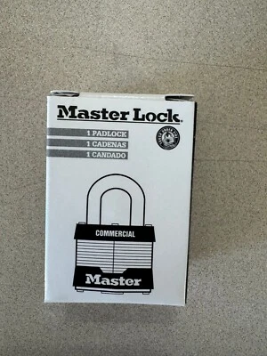 Master Lock 1KA Laminated Steel Commercial Padlock 1-3/4" Security System - Image 1 of 4
