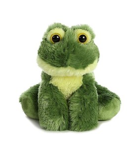 tiny stuffed frog