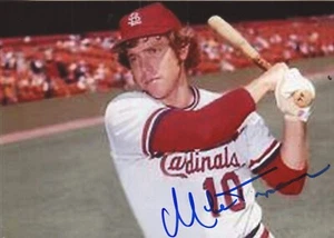 Mike Tyson Autograph St Louis Cardinals Glossy 5x7 Color Photo - Picture 1 of 1