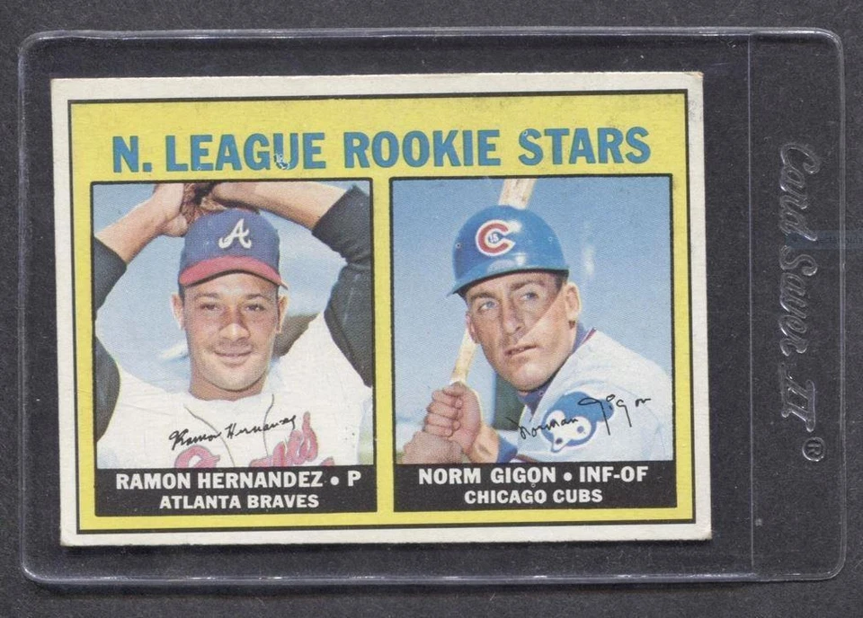 1967 Topps #576 NL Rookies (Hernandez RC, Gigon RC) Ex-Mt (envío de tarifa plana) Foto 1 de 1