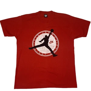Camiseta De Colección Nike Air Jordan Flight Jumpman Puntada Única Pantalla Estrellas Años 90 - Imagen 1 de 8