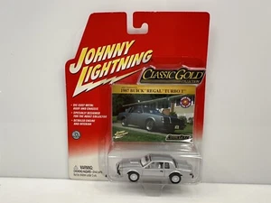 Rare Johnny Lightning 1987 Buick Regal Turbo T White Lightning Chase Silver - Picture 1 of 3