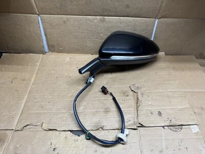 Espejo retrovisor lateral del conductor Volkswagen Golf 2016-2021 - negro 5 GM-857-507- Foto 1 de 4