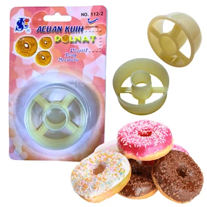 Donut Mold Desserts Bread Cutting Doughnuts Cooking Cutter Creative Maker - Picture 1 of 13