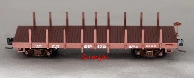 MTL SOUTHERN PACIFIC 30' FLAT CAR #472 MICRO-TRAINS LINE 15301 Nn3 SCALE Z GAUGE - Image 1 of 4
