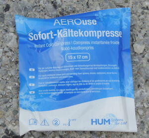 1 x Sofort-Kältekompresse (Cool Cold Pack Kühlkompresse Kältekompresse Eispack)