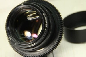 Jupiter-9 2/85 Vintage Portrait Lens For Filmmakers Canon EOS EF Mount Cine Mode - Picture 1 of 13