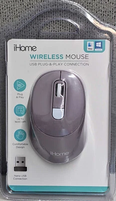 iHome Wireless Mouse for Mac & PC Windows - Image 1 of 2