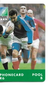 RARE / CARTE TELEPHONIQUE - RUGBY COUPE DU MONDE 1995 FRANCE WORLD CUP PHONECARD - Imagen 1 de 2