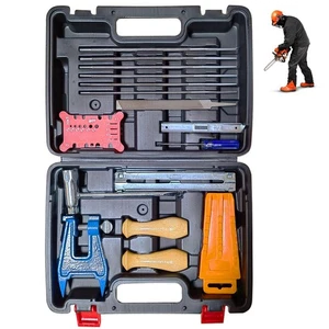 Chainsaw Chain Sharpening Kit with Hard Case - Contains T - Wrench, Blade Fil... - Picture 1 of 7