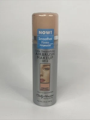 NEW Sally Hansen Fast & Flawless Airbrush Makeup -CREAMY NATURAL Expired - Image 1 of 3