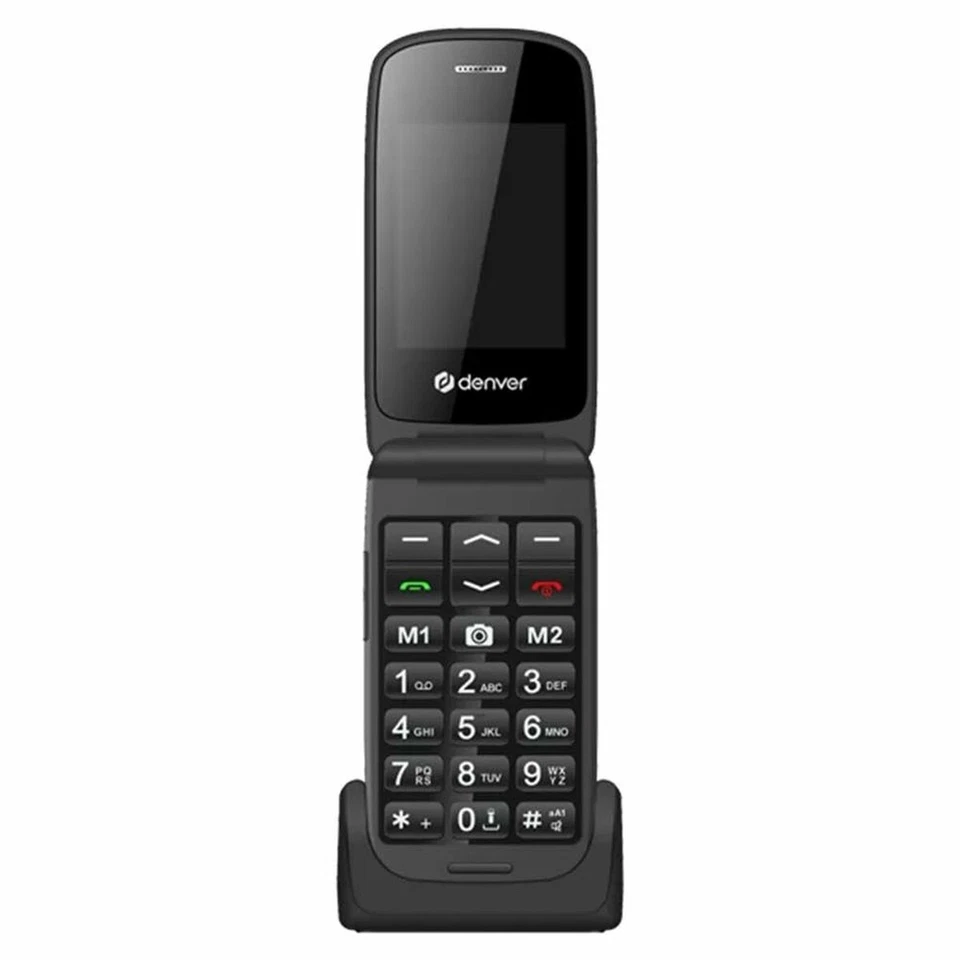  Cellulare per anziani Denver Electronics BAS-24600L Nero 2,4" GARANZIA EU - Immagine 1 di 1