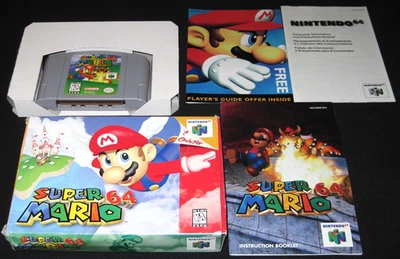 Super Mario 64 (Nintendo 64, N64, 1996) Complete in Box CIB, Authentic - Image 1 of 4