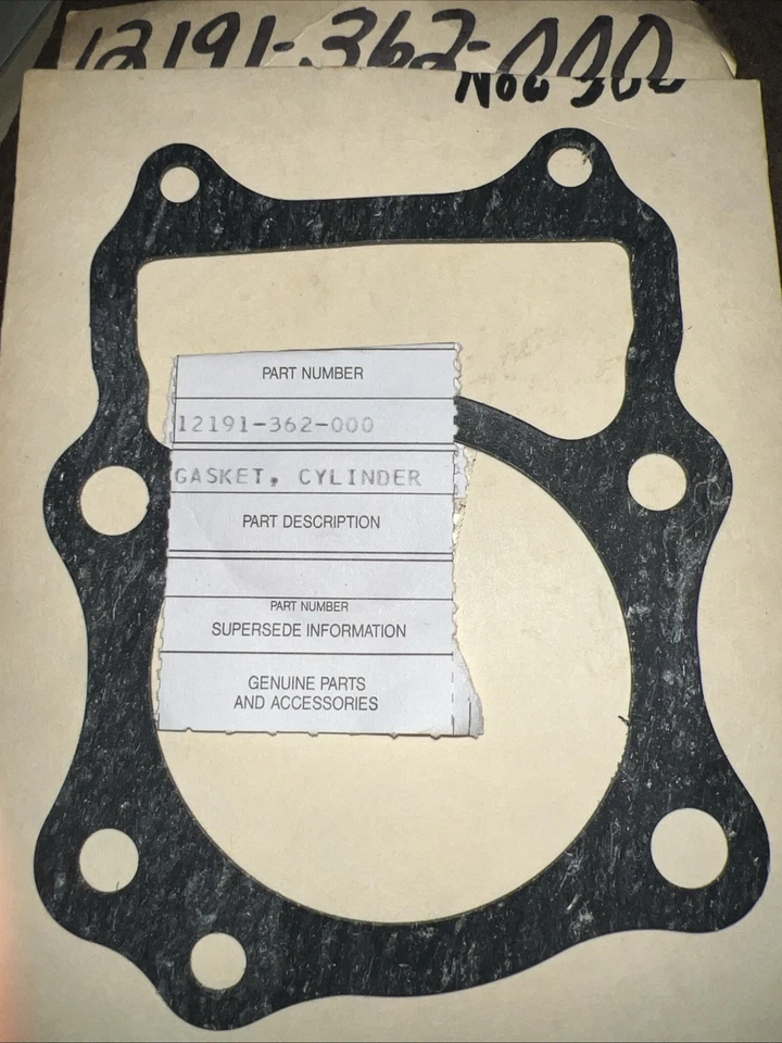 ПРОКЛАДКА ОСНОВАНИЯ ЦИЛИНДРА HONDA XL175 XL 175 от оригинального производителя новая из старых запасов 12191-362-000 1973-78 A61 - Изображение 1 из 1