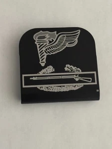 Insignias Pathfinder y CIB grabadas con láser aluminio sombrero clip ala - Imagen 1 de 9