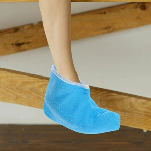 Fußwachs Film Pflege Tasche Wiederverwendbare Schuhe Abdeckung Peeling Maske Liner - Bild 1 von 12