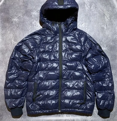 Chaqueta acolchada Peak Perfomance Tomic azul para hombre talla XL con capucha relleno de poliéster Foto 1 de 4