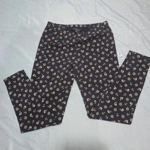  Ralph Lauren Youths Navy Beige Sail Boat Stretch Leggings For Girls.  X-Large  - Picture 1 of 10