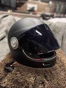 Torc Men’s Large Motorcycle Helmet Satin Matte Black - Bild 1 von 9
