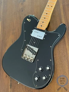 Fender Telecaster Custom, ‘72, Black on Black, 1993, Ash Body - Bild 1 von 20