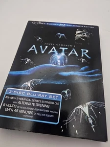 Avatar (Blu-ray, 2009) Extended Blu-ray Collectors Edition W/ OOP slipcover! - Picture 1 of 5