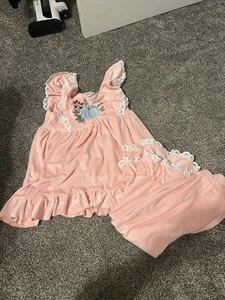 Abby & Erie Size 5 Pumpkin Velour Set - Picture 1 of 5