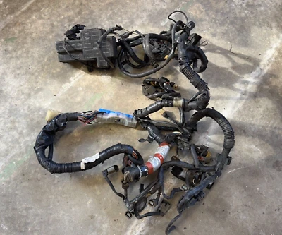 1990 Nissan 300ZX Twin Turbo Engine Bay WIRING HARNESS 5-speed MT Z32 TT - Image 1 of 4