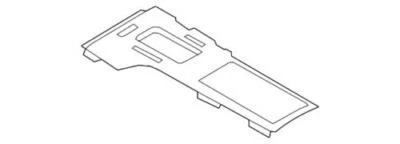 Genuine Ford 2010-2012 Lincoln MKZ Console Panel Trim Bezel 9H6Z-54045A76-CA - Image 1 of 2