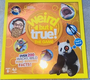 National Geographic Kids WEIRD BUT TRUE The Game 2-5 Players Ages 8+ - Picture 1 of 10
